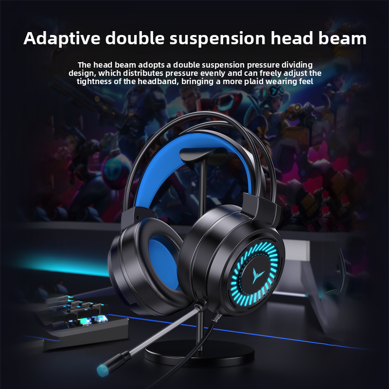 Esports Gaming Video - G58 Wired Gaming Headset Stereo Surround