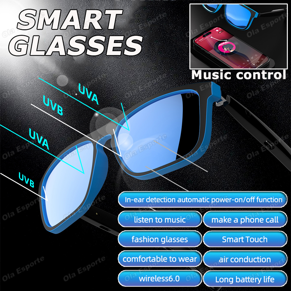 Esports Gaming Video - Ola Esporte New Smart Glassess Sunglasses
