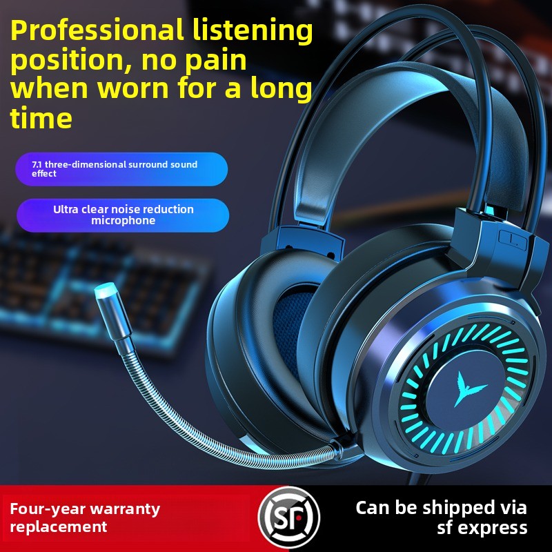 G58 Wired Gaming Headset Stere – Esports Gaming Video recenzja i cena