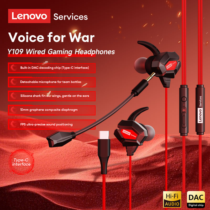 Lenovo Y109 Wired Gaming Heads – Esports Gaming Video recenzja i cena