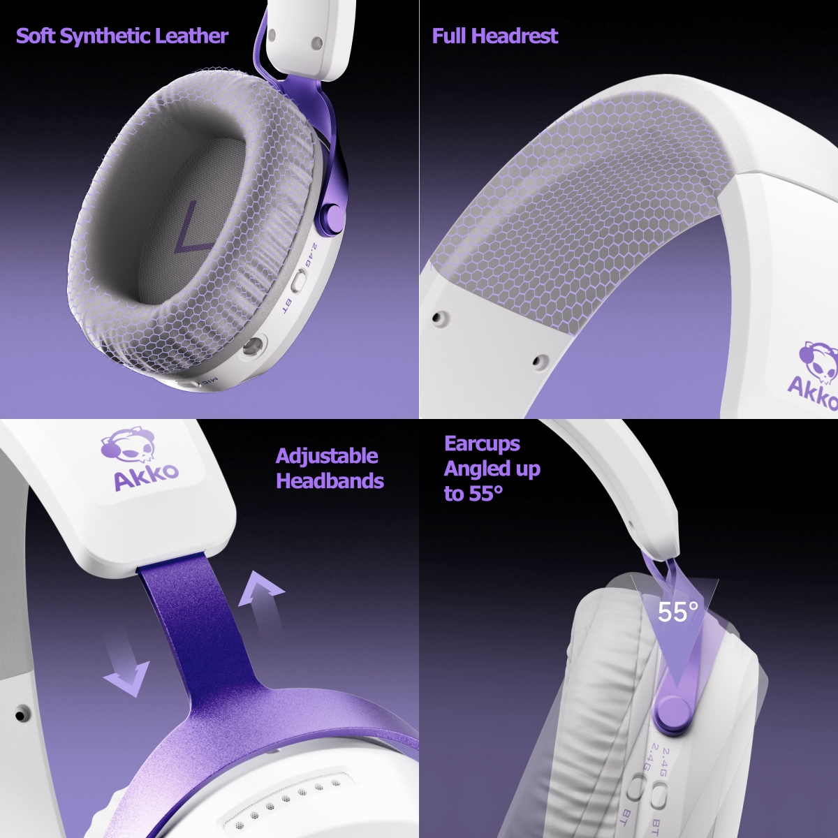 Akko GH300 Headset 7.1 Virtual – Esports Gaming Video recenzja i cena