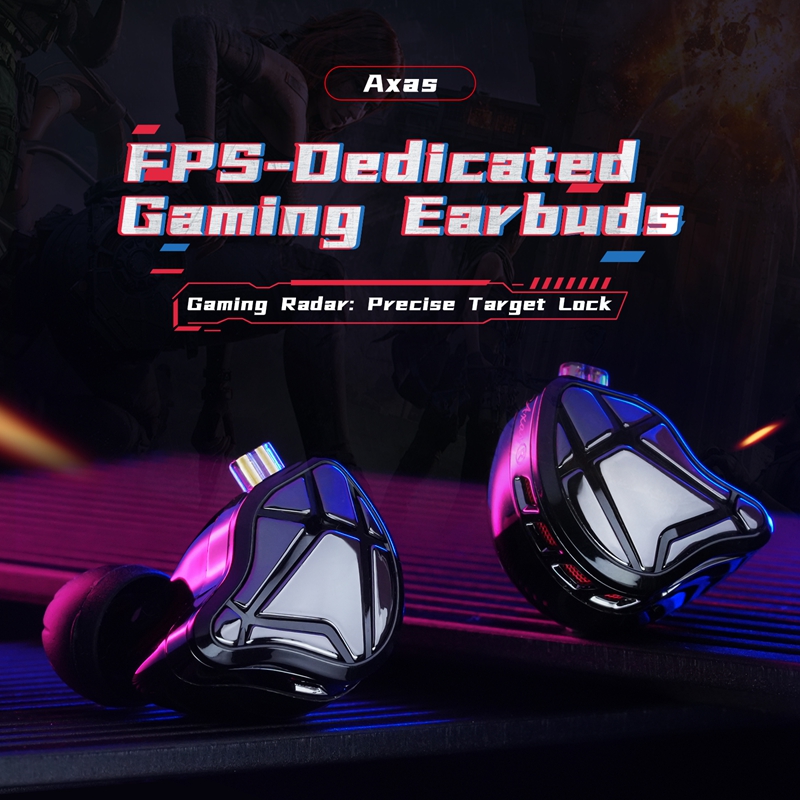  KZ Axas FPS Gaming IEM Headp – Esports Gaming Video recenzja i cena